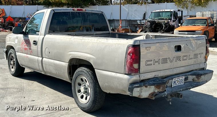 image for item NR9391 2007 Chevrolet Silverado 1500  pickup truck