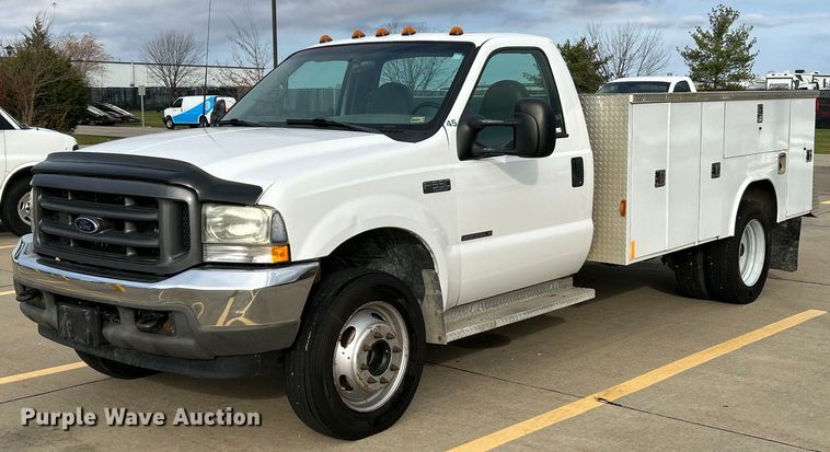 image for item NR9399 2002 Ford F550 Super Duty XL  utility / service truck