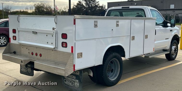 image for item NR9399 2002 Ford F550 Super Duty XL  utility / service truck