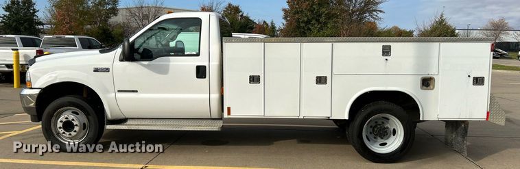 image for item NR9399 2002 Ford F550 Super Duty XL  utility / service truck