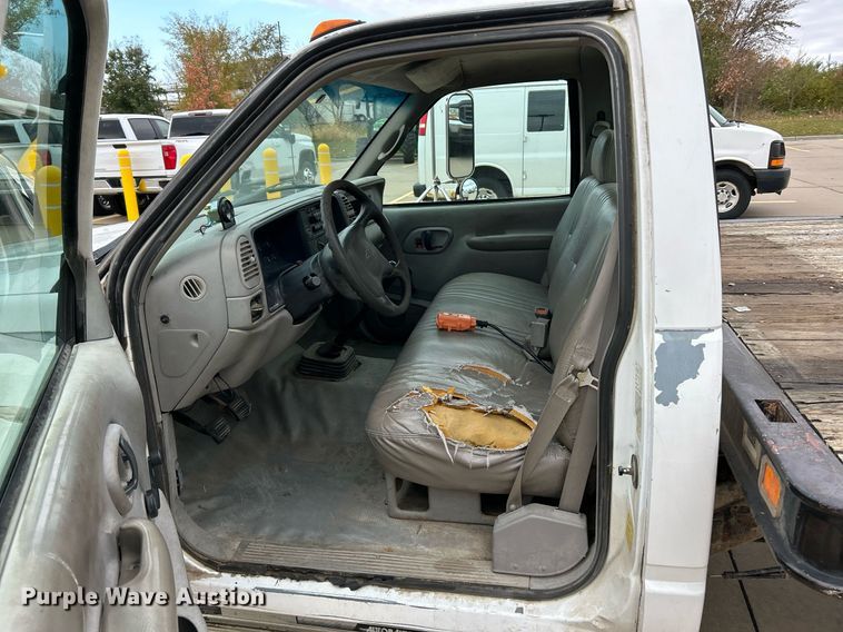 image for item NR9402 1999 Chevrolet 3500  dump flatbed pickup truck