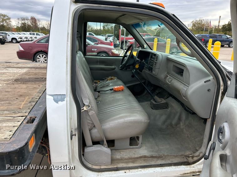 image for item NR9402 1999 Chevrolet 3500  dump flatbed pickup truck