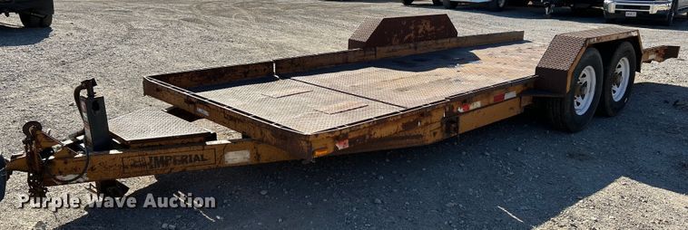 image for item NR9411 1999 Imperial  tilt deck equipment trailer