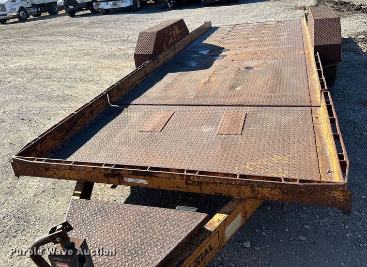 image for item NR9411 1999 Imperial  tilt deck equipment trailer