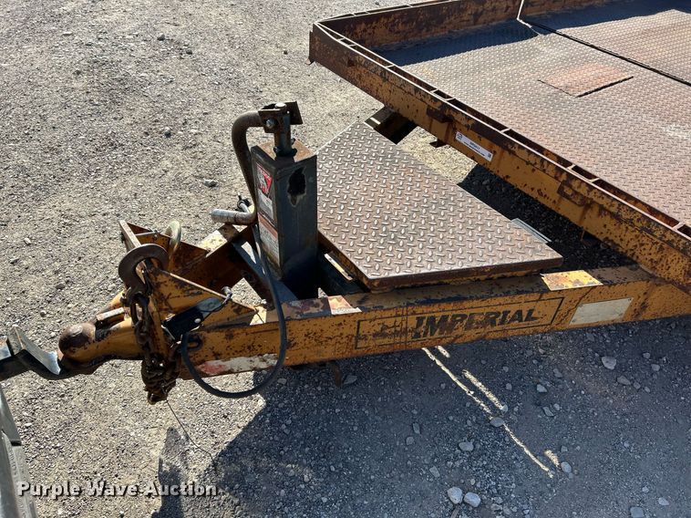 image for item NR9411 1999 Imperial  tilt deck equipment trailer