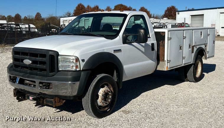 image for item NR9423 2007 Ford F550 Super Duty XL  utility / service truck