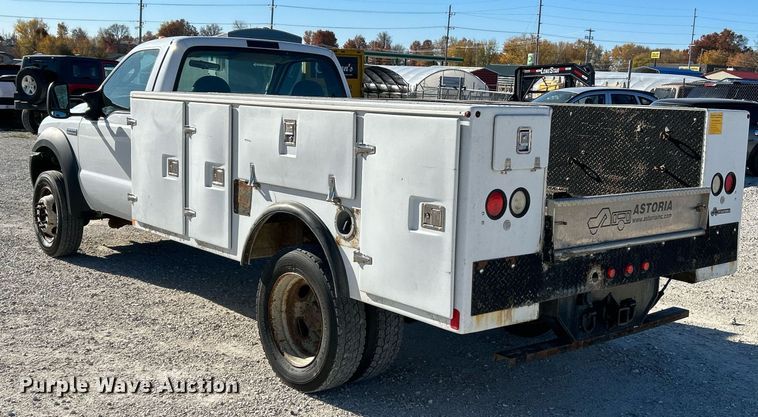 image for item NR9423 2007 Ford F550 Super Duty XL  utility / service truck