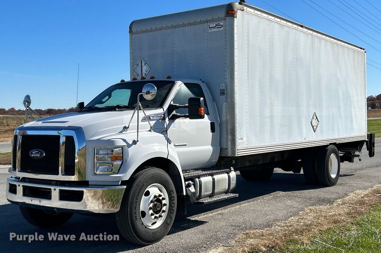 image for item NR9429 2019 Ford F650 Super Duty  box truck