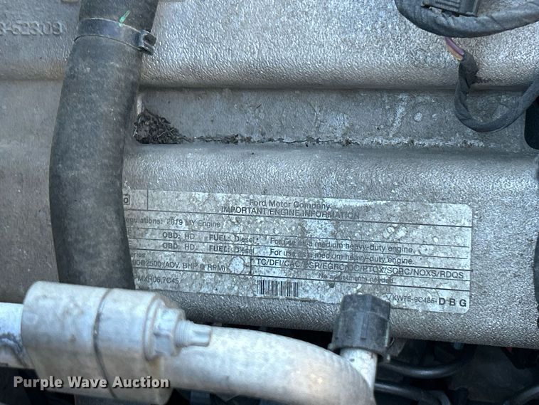 image for item NR9429 2019 Ford F650 Super Duty  box truck