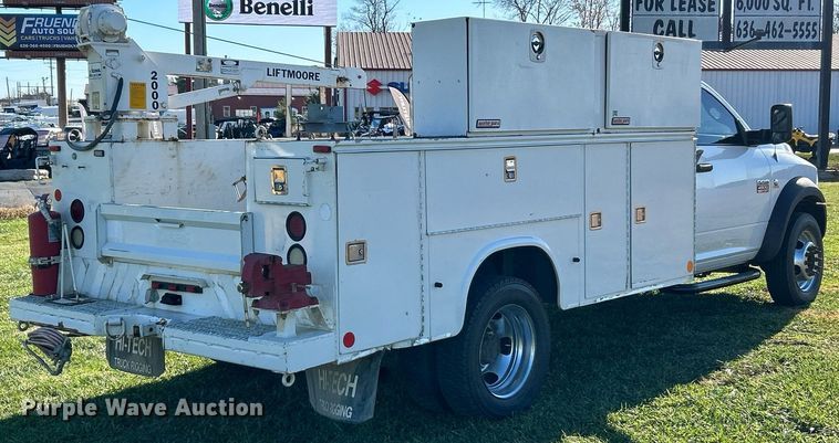 image for item NR9434 2011 Dodge Ram 4500HD  utility / service truck