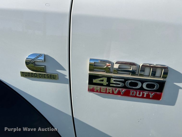 image for item NR9434 2011 Dodge Ram 4500HD  utility / service truck