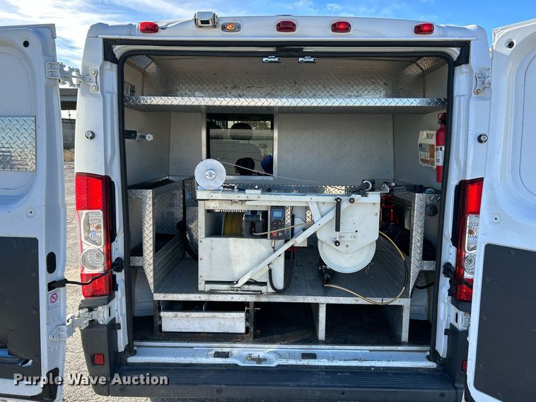 image for item NR9439 2014 Dodge Ram 1500 Promaster  sewer inspection van