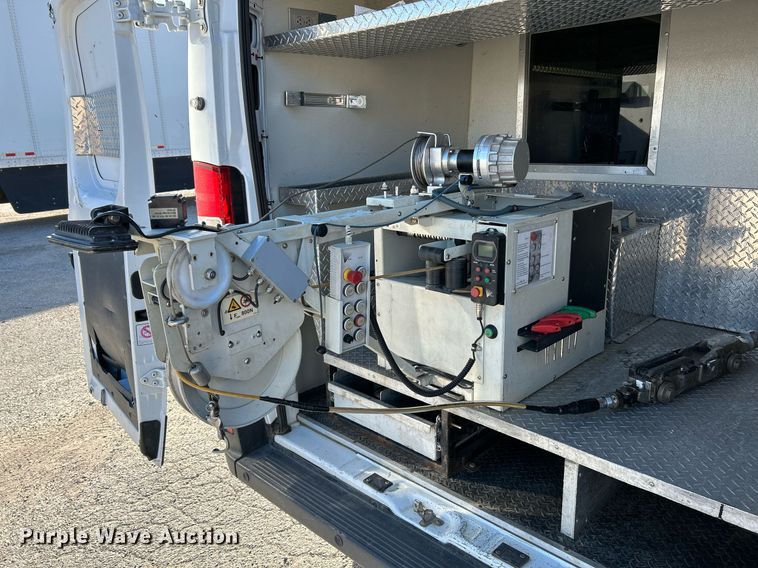 image for item NR9439 2014 Dodge Ram 1500 Promaster  sewer inspection van