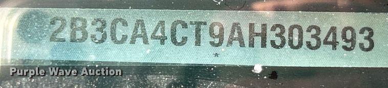 image for item NR9443 2010 Dodge Charger