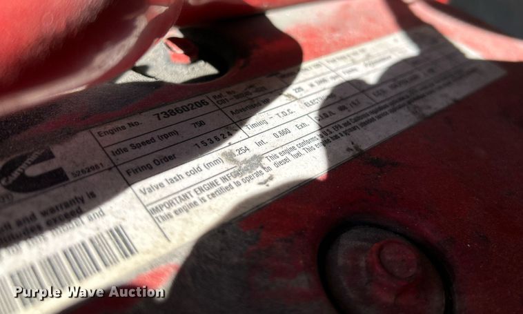 image for item NR9456 2016 Freightliner M2  box truck