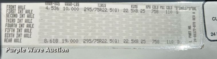 image for item NR9456 2016 Freightliner M2  box truck