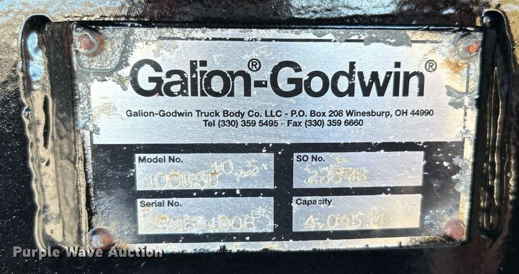 image for item NR9458 2007 GMC C4500  dump truck