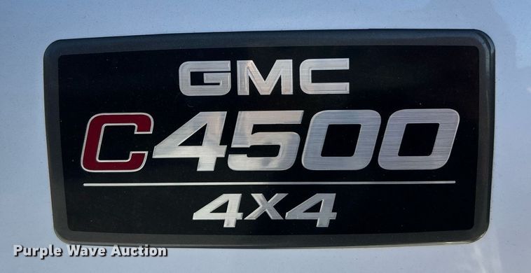 image for item NR9458 2007 GMC C4500  dump truck
