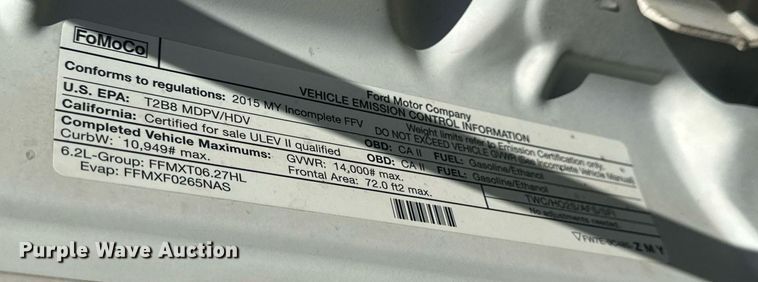 image for item NS9011 2015 Ford F350 Super Duty  utility bed pickup truck