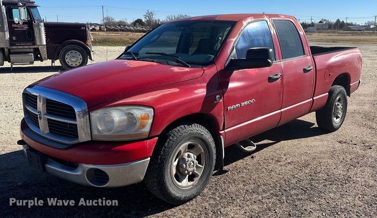 image for item NS9029 2006 Dodge Ram 2500 SLT  Quad Cab pickup truck