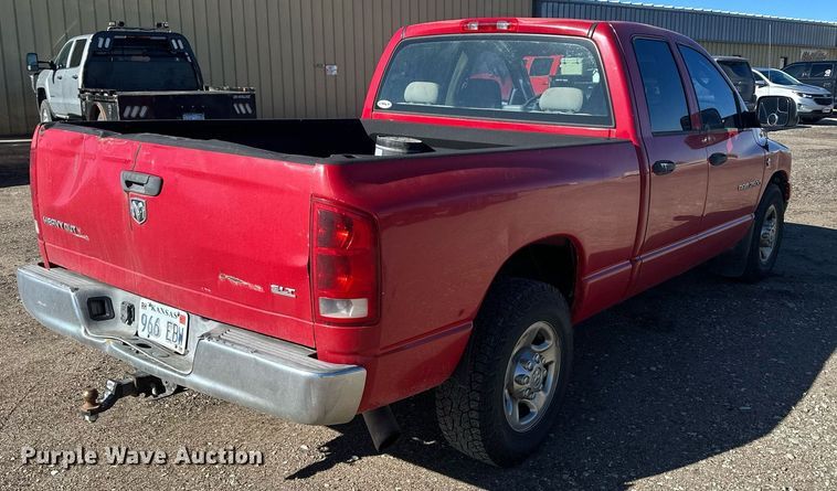 image for item NS9029 2006 Dodge Ram 2500 SLT  Quad Cab pickup truck