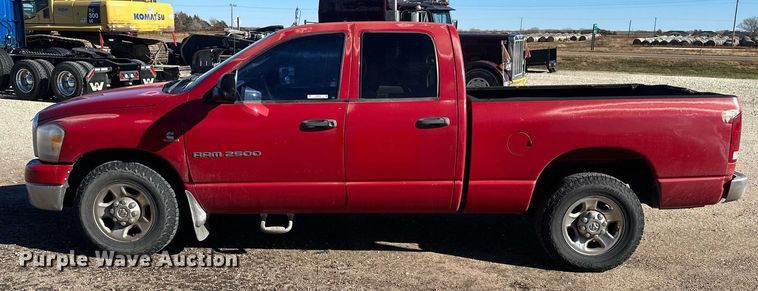 image for item NS9029 2006 Dodge Ram 2500 SLT  Quad Cab pickup truck