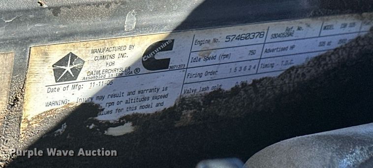 image for item NS9029 2006 Dodge Ram 2500 SLT  Quad Cab pickup truck