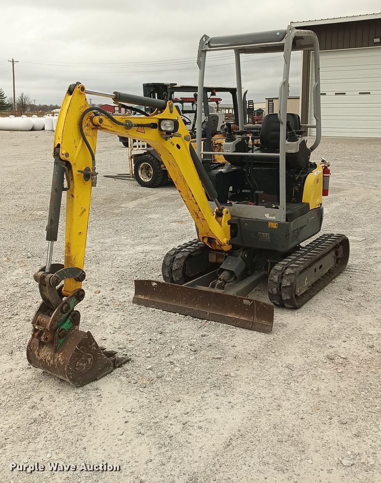 image for item OA9189 Wacker Neuson EZ17  mini excavator