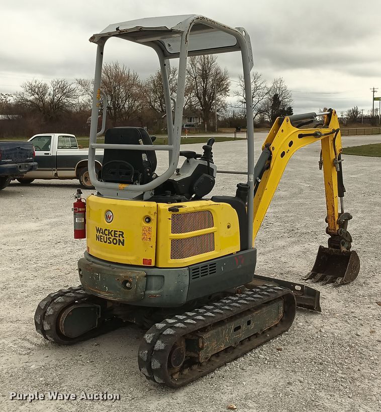 image for item OA9189 Wacker Neuson EZ17  mini excavator