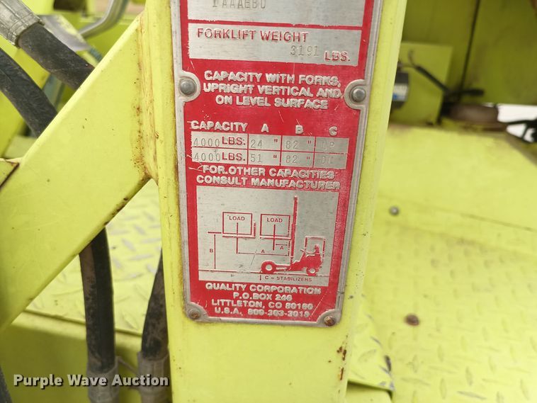 image for item OA9190 Donkey D12-4K  forklift