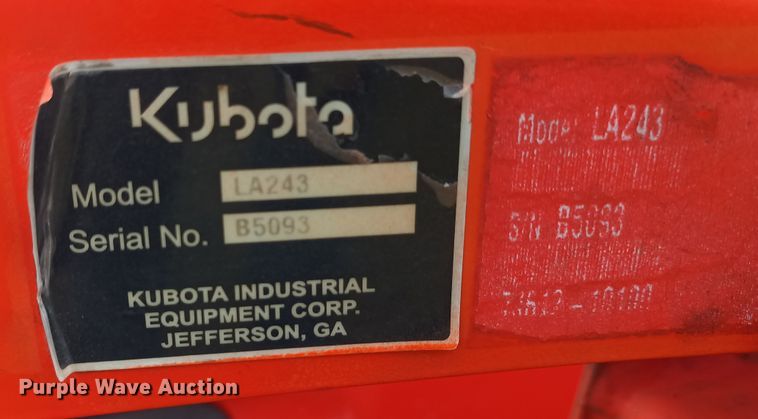image for item OA9191 Kubota BX2350  MFWD tractor