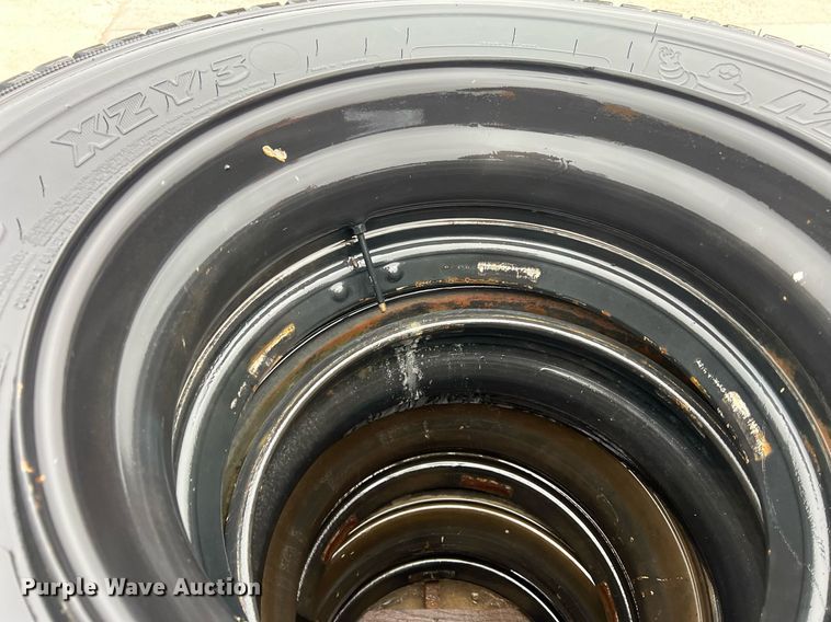 image for item OA9220 (4) Michelin 11R22.5 tires and wheels