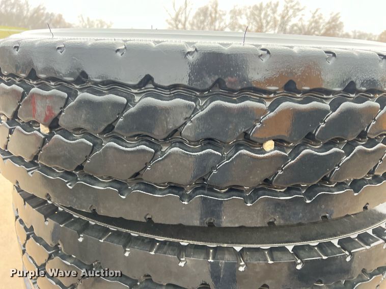 image for item OA9220 (4) Michelin 11R22.5 tires and wheels