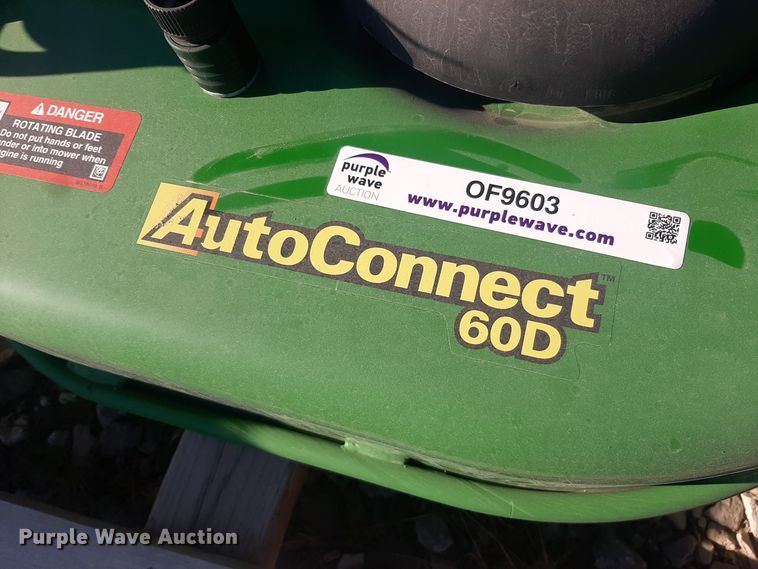 image for item OF9603 John Deere AutoConnect 60D  mower deck