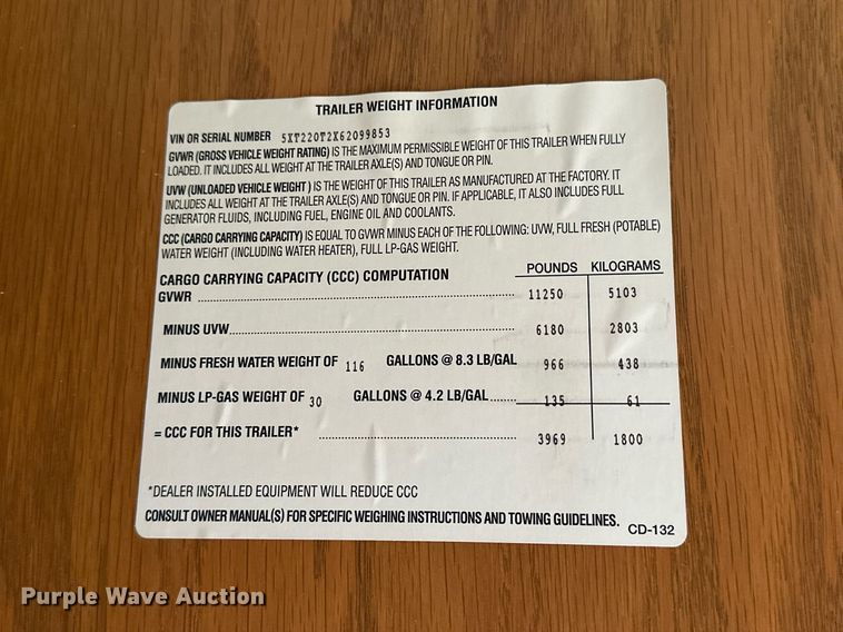 image for item OK9294 2006 Extreme 220TXG  camper