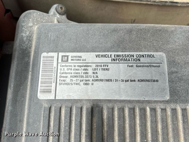 image for item OK9295 2010 Chevrolet Silverado 1500  Crew Cab pickup truck