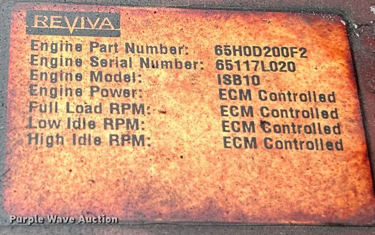 image for item OK9786 2012 Freightliner S2C  shuttle bus