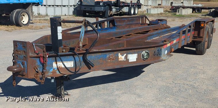 image for item OL9088 2006 Belshe  equipment trailer
