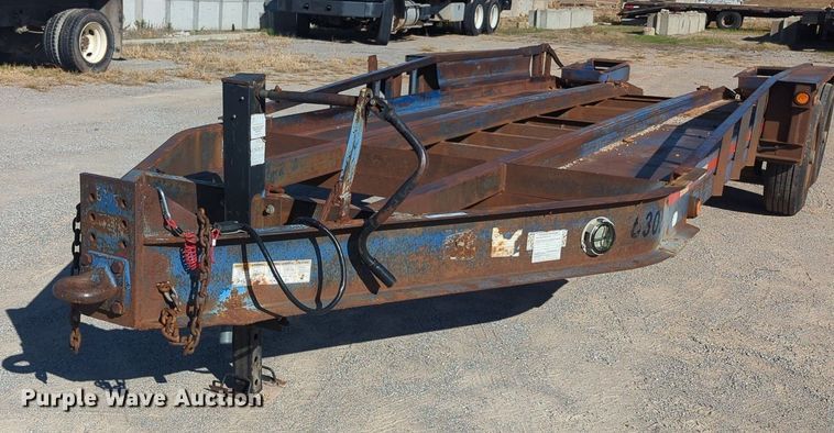 image for item OL9088 2006 Belshe  equipment trailer