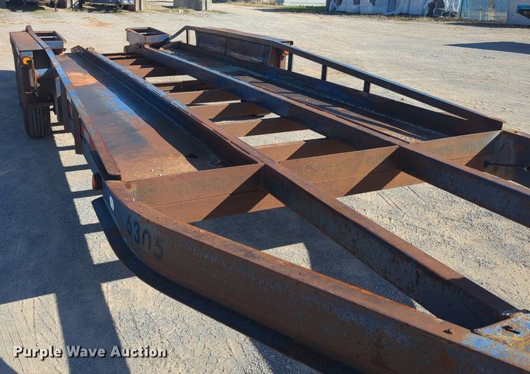 image for item OL9088 2006 Belshe  equipment trailer