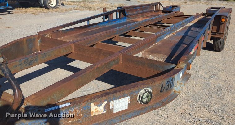 image for item OL9088 2006 Belshe  equipment trailer