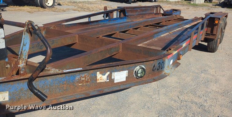 image for item OL9088 2006 Belshe  equipment trailer