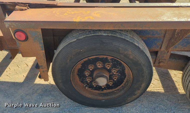 image for item OL9088 2006 Belshe  equipment trailer