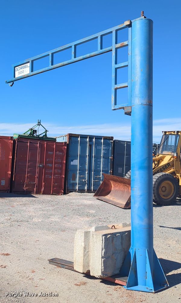 image for item OL9113 Gorbel jib crane 