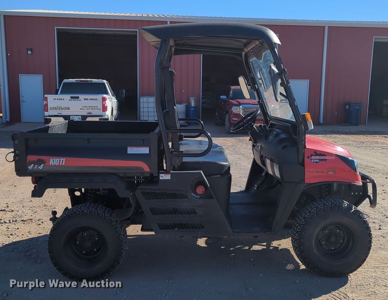 image for item OL9150 Kioti Mec2200  utility vehicle