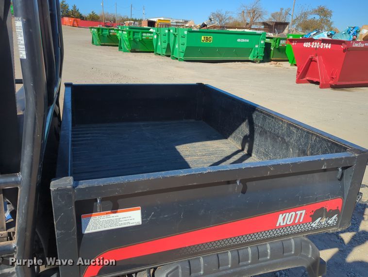 image for item OL9150 Kioti Mec2200  utility vehicle