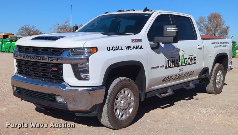 image for item OL9151 2022 Chevrolet Silverado 2500HD  Crew Cab pickup truck