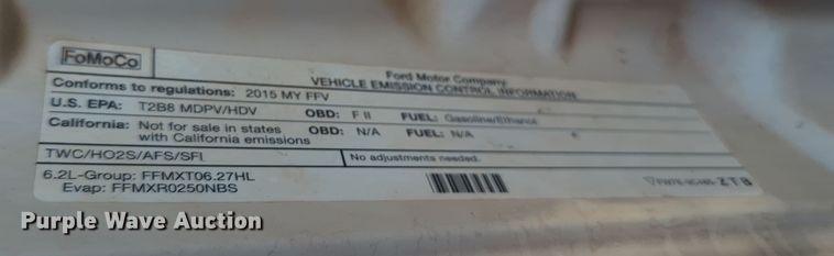 image for item OL9161 2015 Ford F250 Super Duty  Crew Cab pickup truck