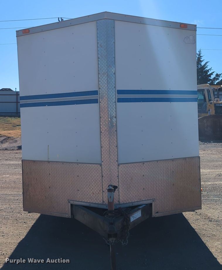 image for item OL9163 2015 Covered Wagon  enclosed cargo trailer