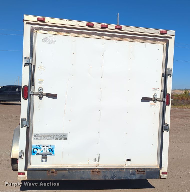 image for item OL9163 2015 Covered Wagon  enclosed cargo trailer